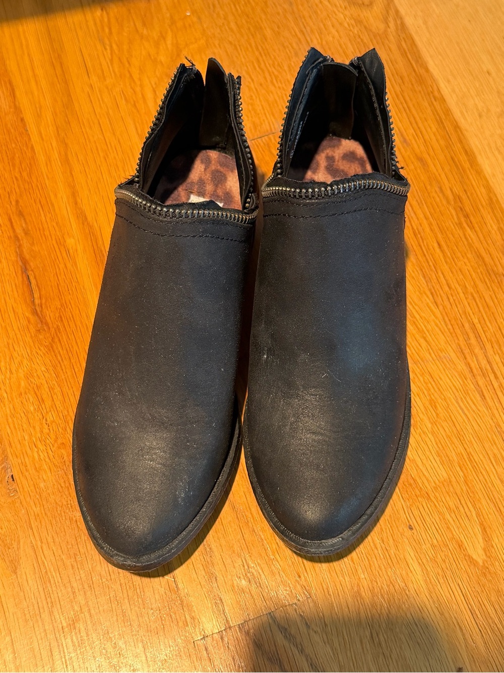 Steve Madden Kids Black Slip-On Booties